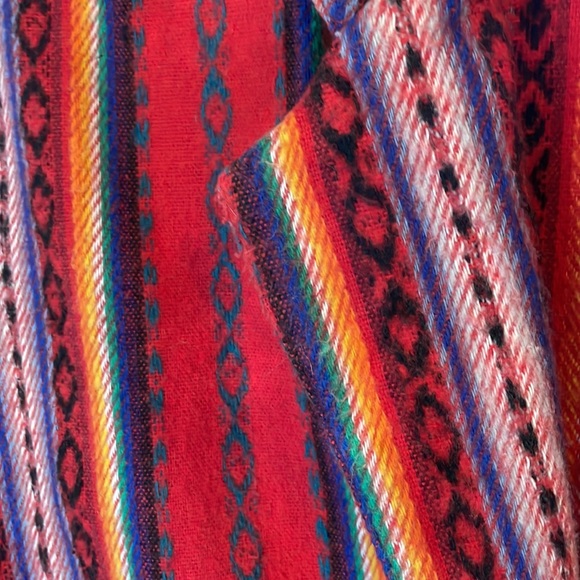 Vintage California Concepts Serape Print Blazer Sz S - Picture 5 of 10